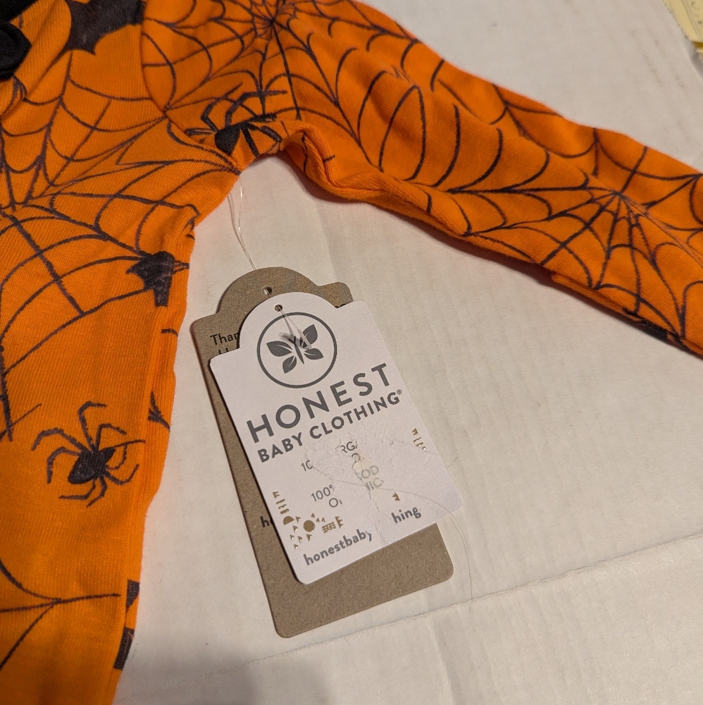 Infant Halloween Onesie By Honest Size 0-3 Mo BNWT - Picture 4 of 7